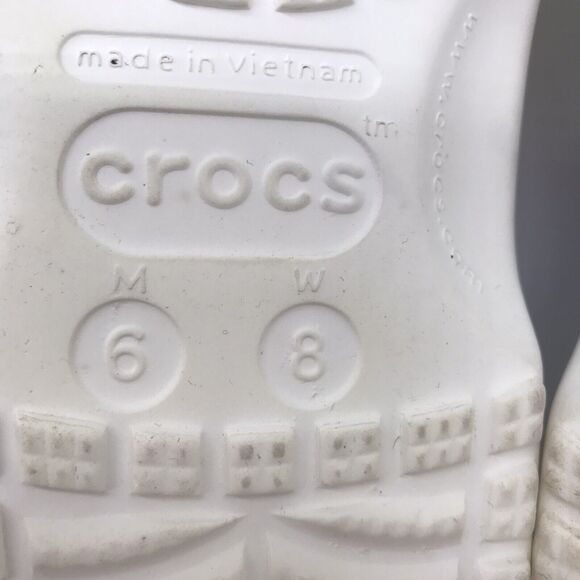 Crocs Tie-Dye Clogs Men's 6 - Women's 8 Pastel Comfort Shoes Slip On Sandals - Picture 9 of 11